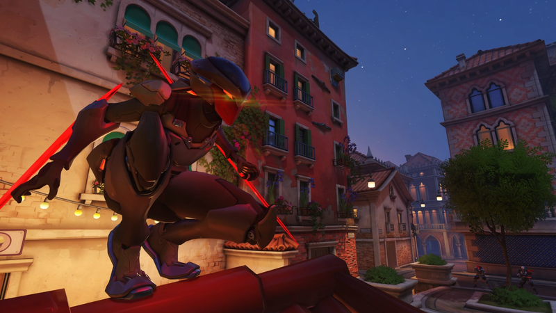 The assassin from Overwatch’s retribution event
